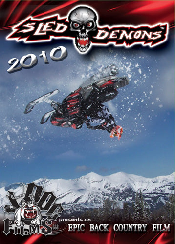 J-DOG Films SLED DEMONS DVD - High-Quality Digital Video Recording Equipment