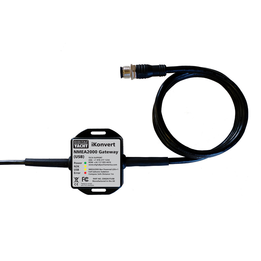 Digital Yacht iKonvert ZDIGIKVTUSB NMEA2000 to NMEA0183 Gateway with USB Interface