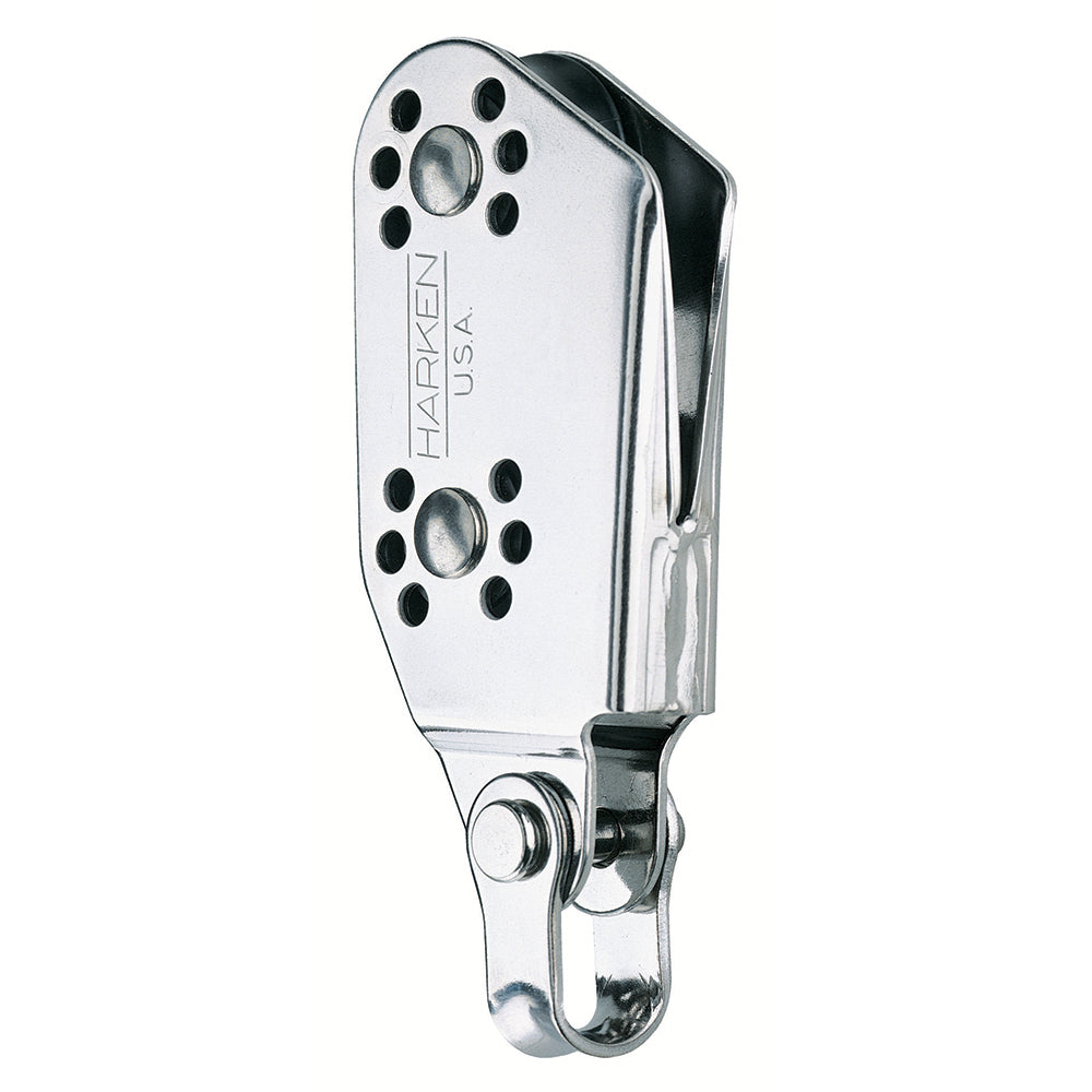 Harken 22mm Fiddle Micro Block with V-Jam - Lightweight Sailboat Control Line Pulley