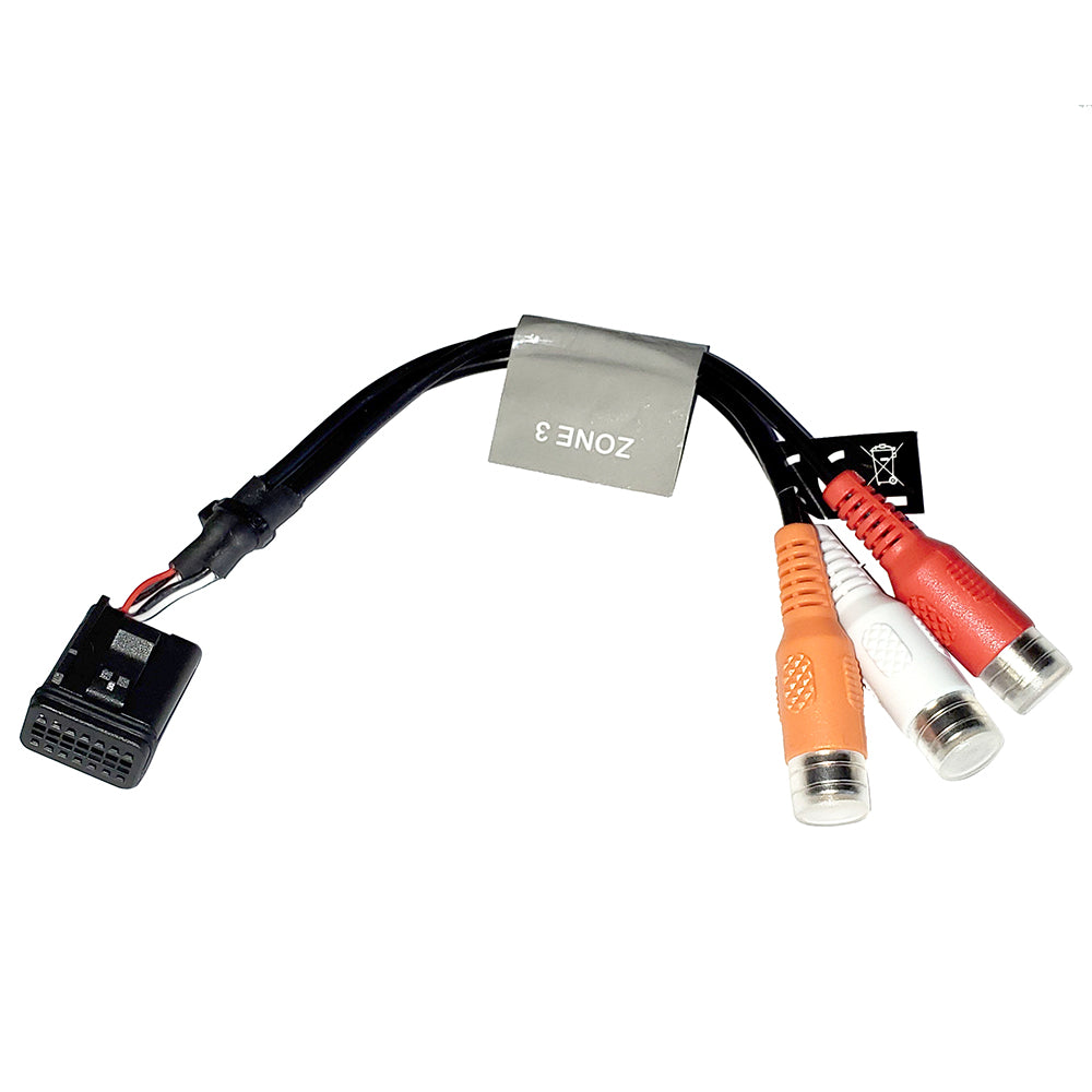 Fusion Wire Harness Zone 3 for MS-RA670 Stereo with E Port-RCA Connection