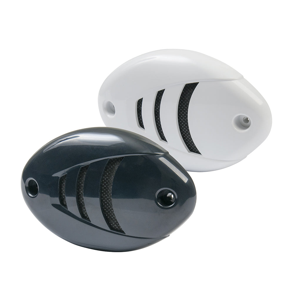 Marinco 12V Drop-In Low Profile Horn with Black and White Grills