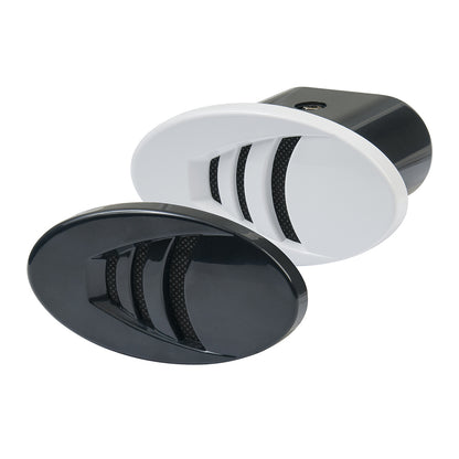 Marinco 12V Drop-In H Horn with Black and White Grills