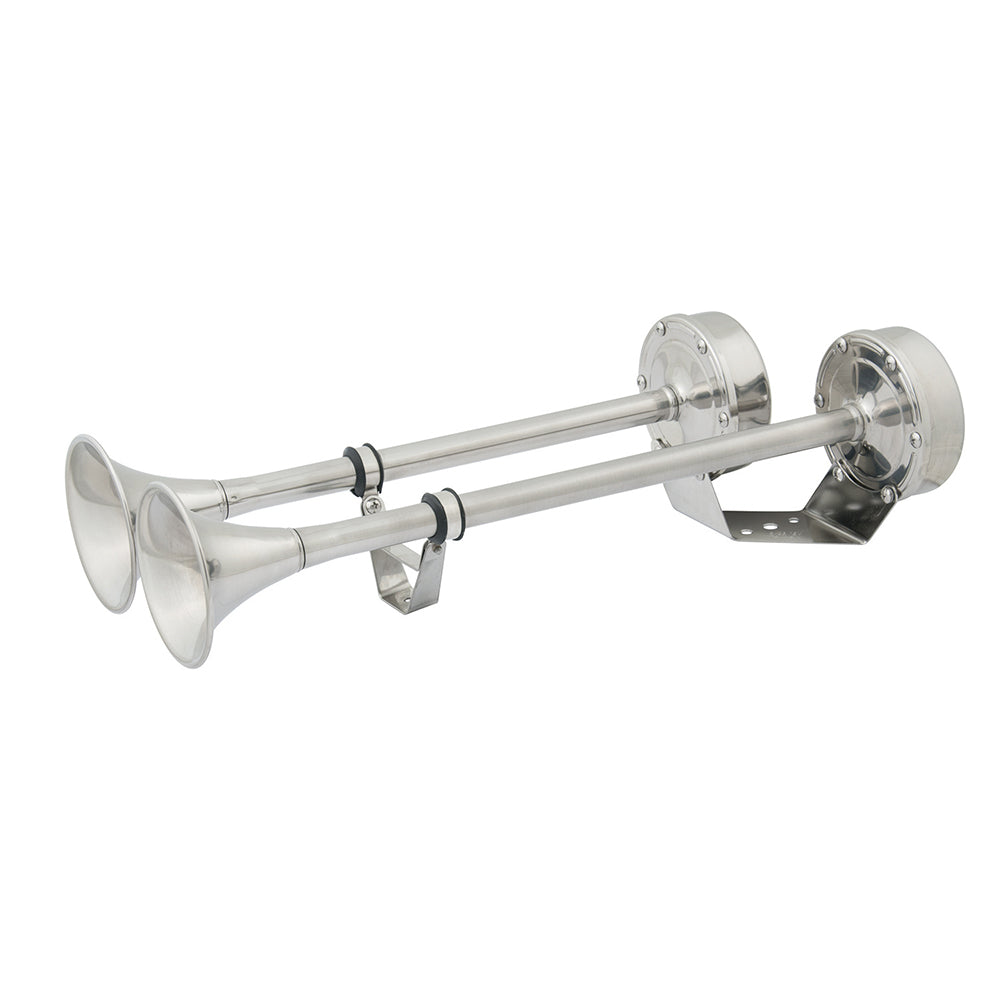 Marinco 12V Dual Trumpet Electric Horn - Marine-Grade Sound Device with 5-Year Warranty