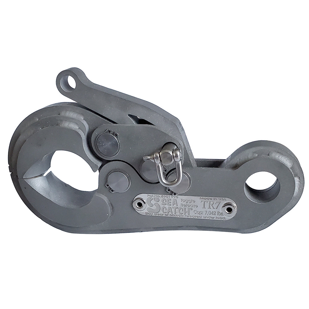 Sea Catch TR7LM Large Mouth Safety Pin Lanyard Release with 35,210 lb Break Load