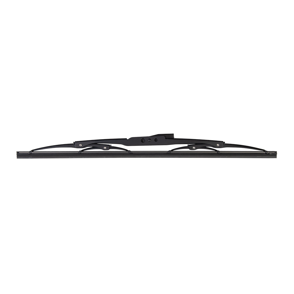 Marinco Deluxe Stainless Steel Wiper Blade - 22-inch Black