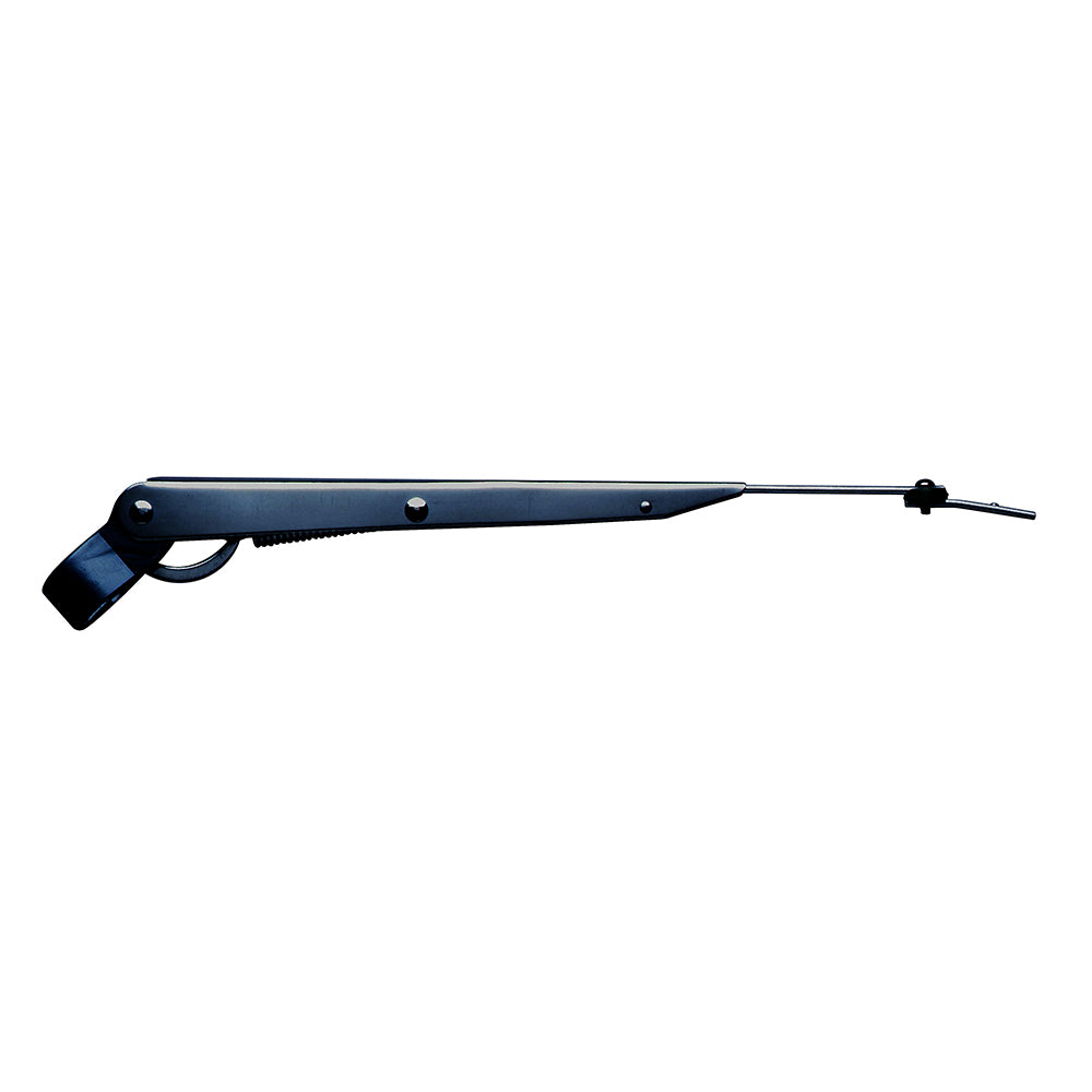 Marinco Wiper Arm Deluxe Stainless Steel - Black, 18 to 24 Inch Length