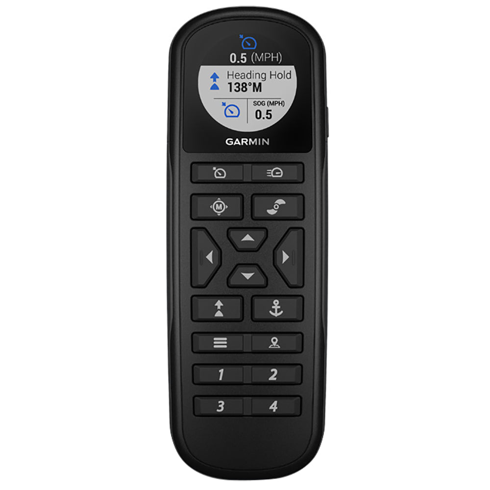 Garmin Force Trolling Motor Remote - Hands-Free Control with Sunlight-Readable Display