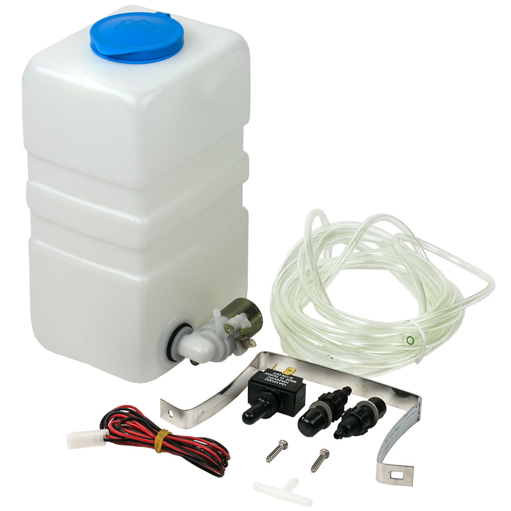 Sea-Dog 414900-3 Complete Plastic Windshield Washer Kit