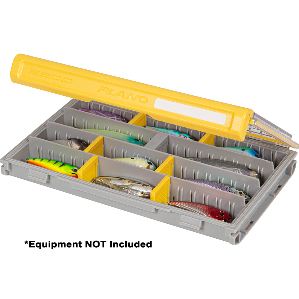 Plano EDGE Professional 3600 Standard Stowaway Tackle Box with Watertight Seal and Customizable Interior