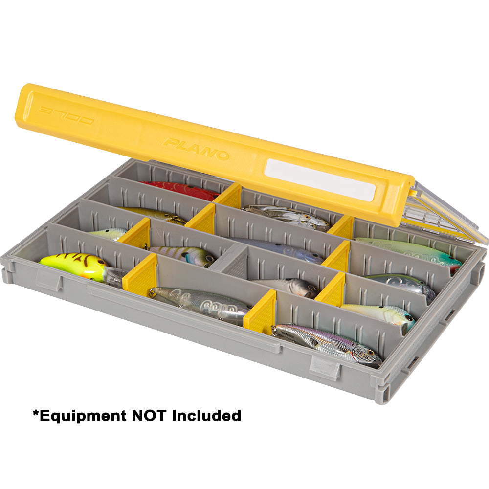 Plano EDGE Professional 3700 Standard Stowaway Tackle Box with Waterproof Seal and Customizable Dividers