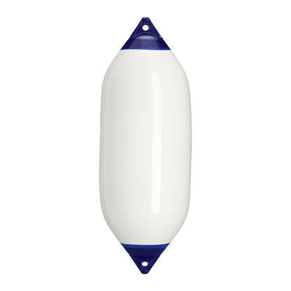 Polyform U.S. F-7 Twin Eye Fender 15" x 41" - White for 50-60 ft Boats