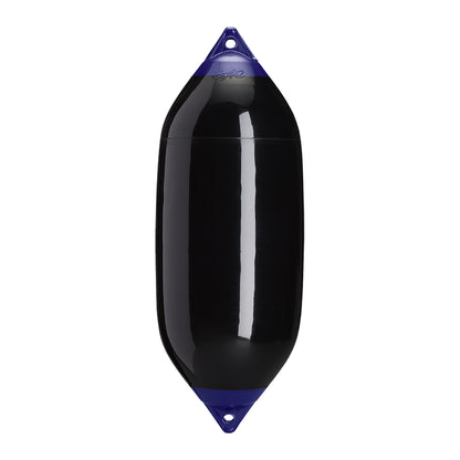 Polyform U.S. F-7 Twin Eye Fender 15" x 41" - Black for 50 to 60 ft Boats