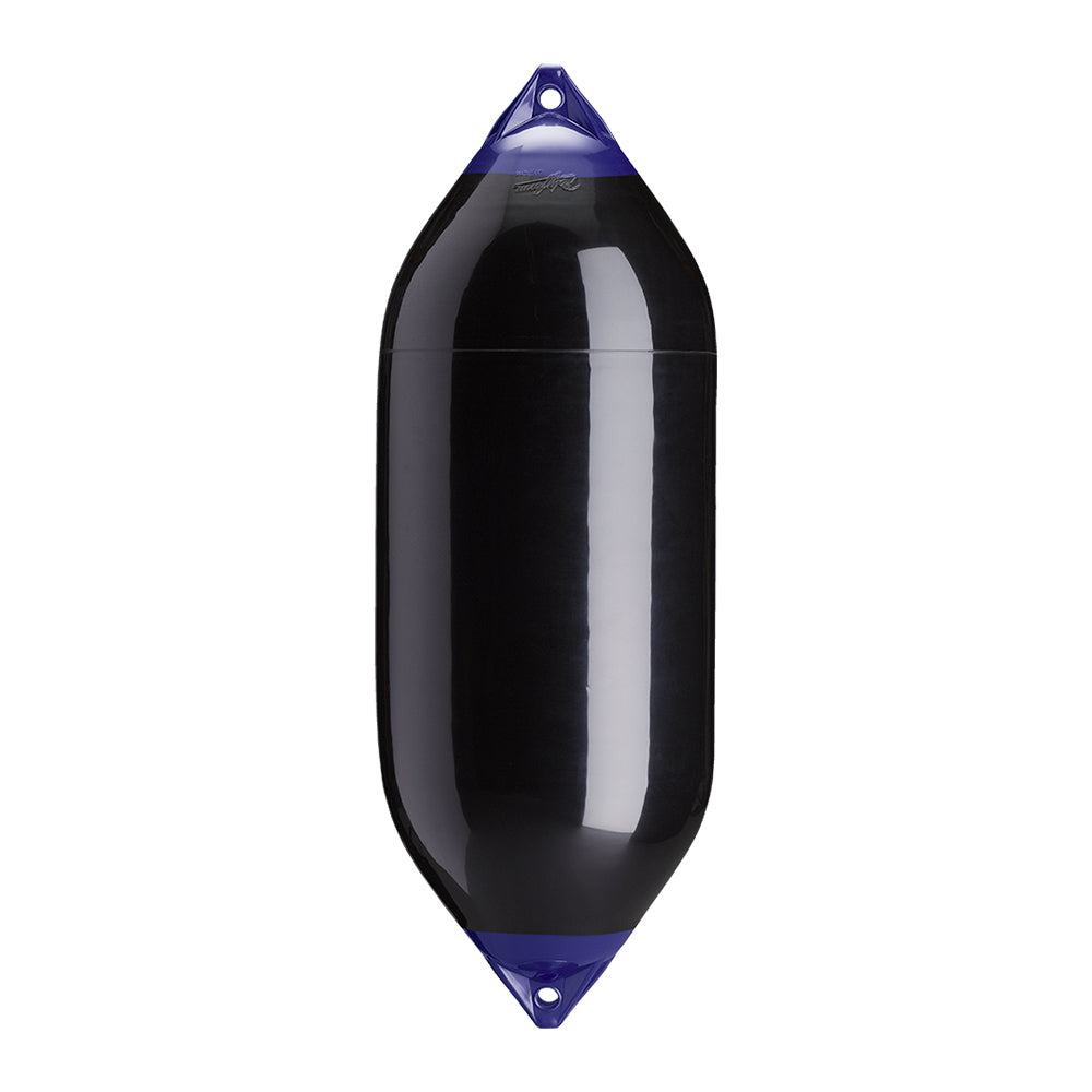 Polyform U.S. F-10 Twin Eye Fender 18 x 50 Inches - Black for Marine Protection