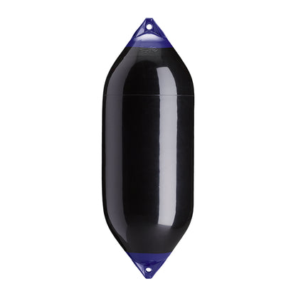 Polyform U.S. F-10 Twin Eye Fender 18 x 50 Inches - Black for Marine Protection