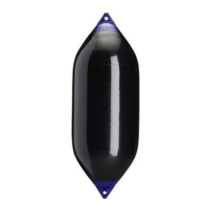 Polyform U.S. F-11 Twin Eye Fender 21.2 x 57.5 Inches - Black for Large Yachts and Boats