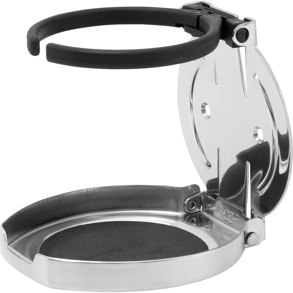 Sea-Dog Adjustable Folding Drink Holder - 304 Stainless Steel Part 588250-1 by Sea-Dog