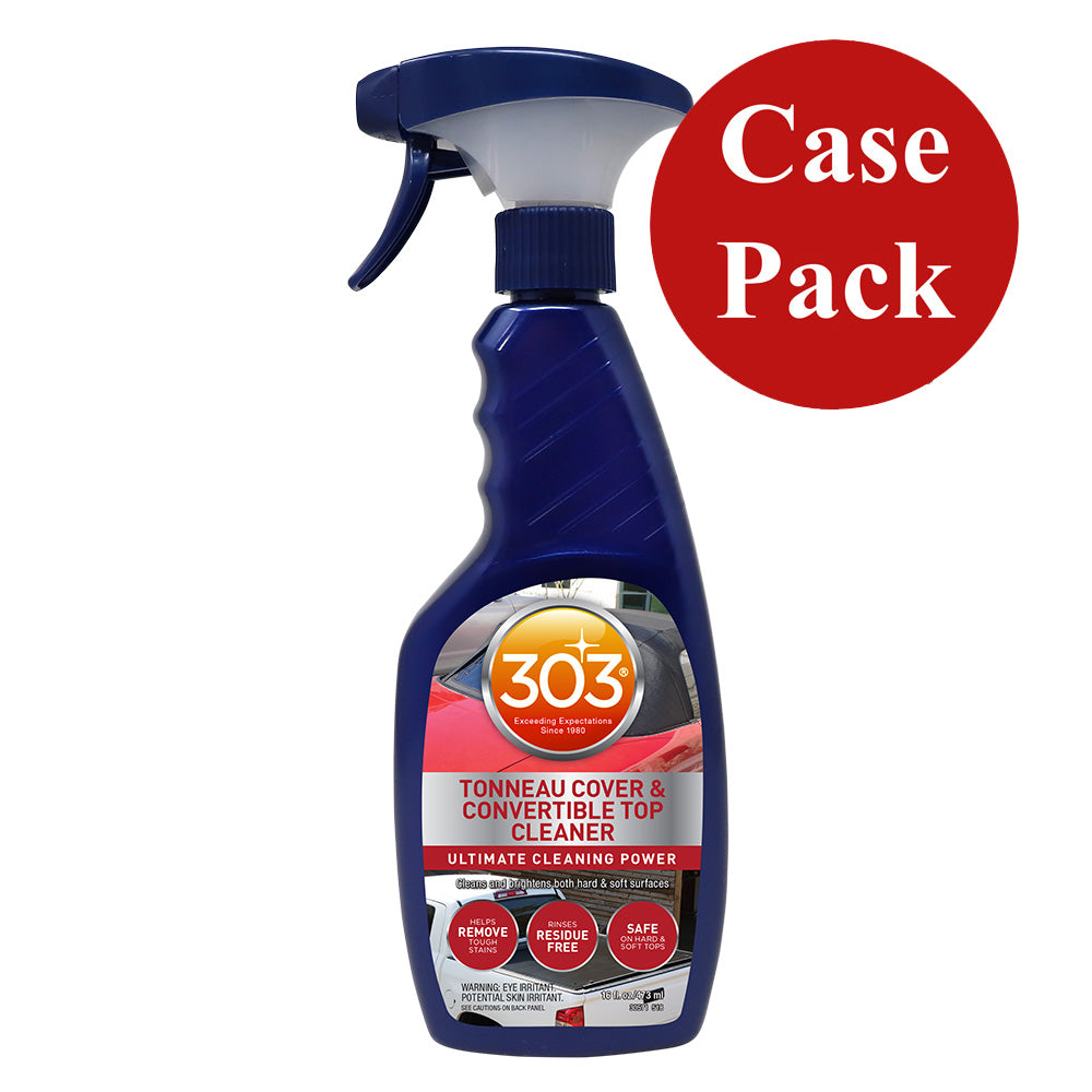 303 Automobile Tonneau Cover and Convertible Top Cleaner - 16oz Case of 6 by 303