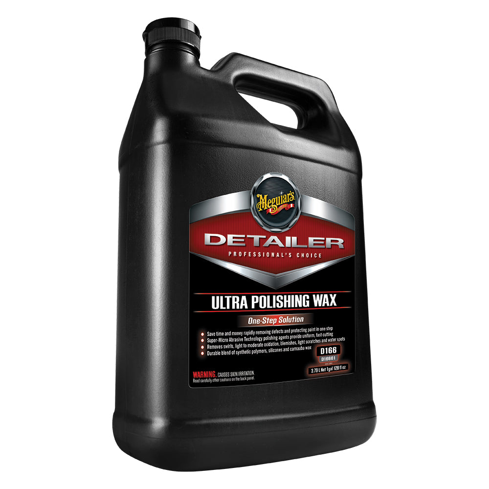 Meguiar's D166 Ultra Polishing Wax - 1 Gallon for All-in-One Car Care and Protection by Meguiar's