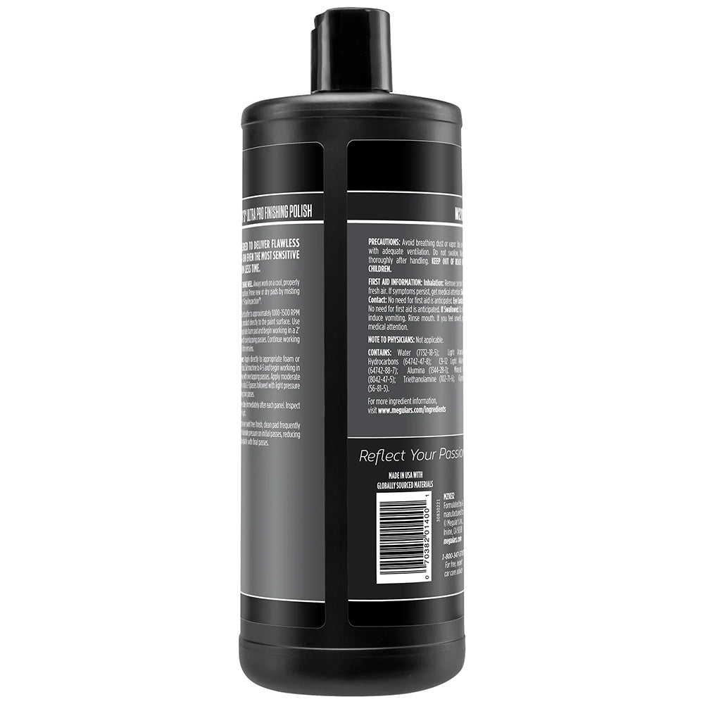 Meguiar's M210 Ultra Pro Finishing Polish - 32oz Case of 6 for Deep, Glossy Finish