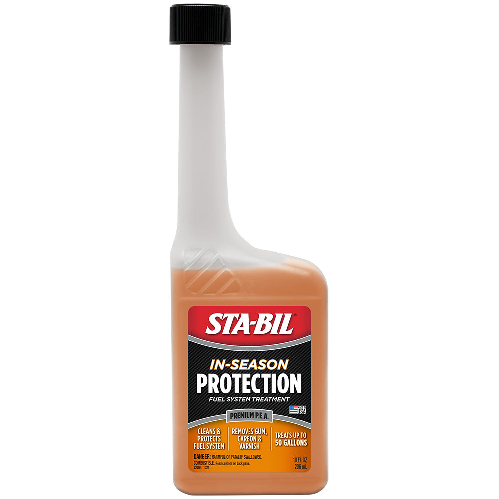 STA-BIL In-Season Protection Fuel Treatment - 10 oz for Gasoline Engines and Small Equipment