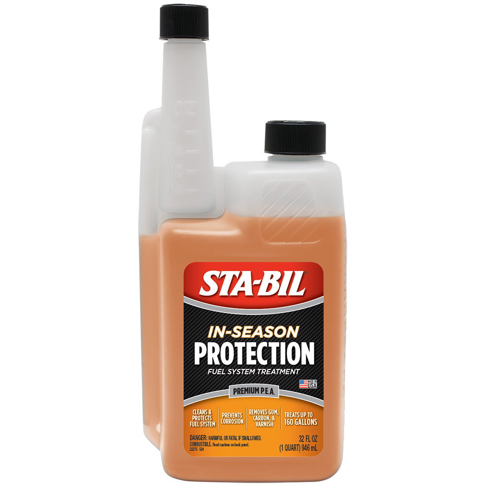 STA-BIL In-Season Protection Fuel System Treatment - 32oz for Gasoline Engines