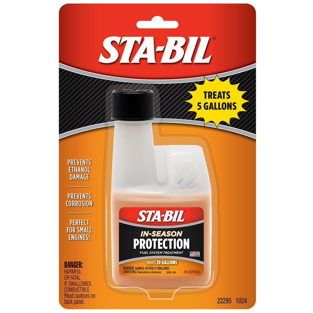 STA-BIL In-Season Protection Small Engine Fuel System Treatment - 4oz