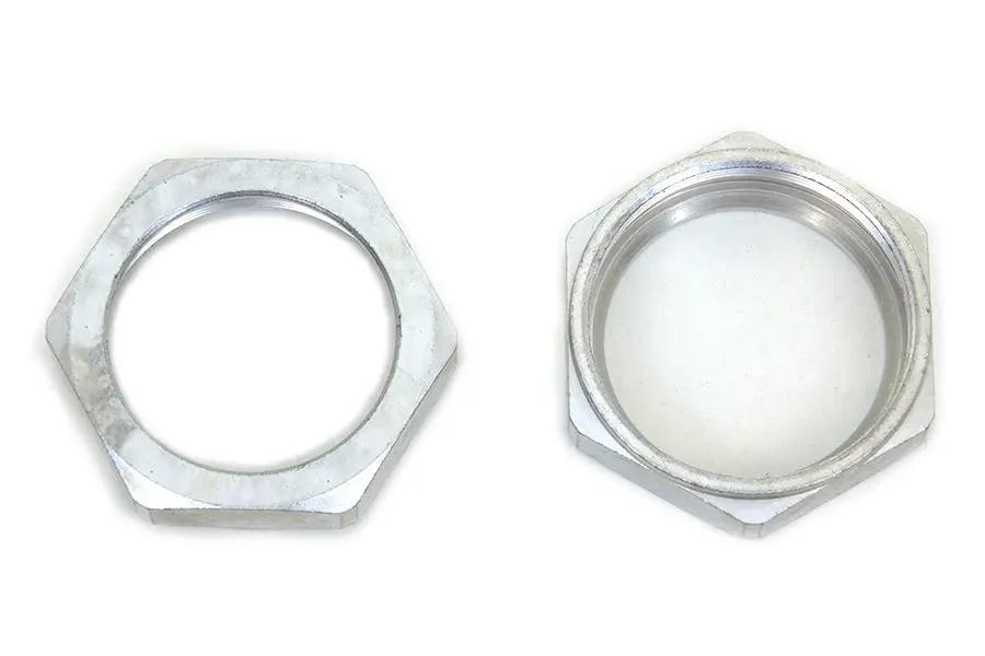 Colony Cadmium Manifold Nuts Set for Harley Davidson UL (1937-1946) by Colony
