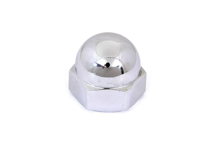 V-Twin Chrome Acorn Stem Nut for Harley Davidson Side Valve Models by V-Twin