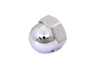 V-Twin Chrome Acorn Stem Nut for Harley Davidson Side Valve Models by V-Twin