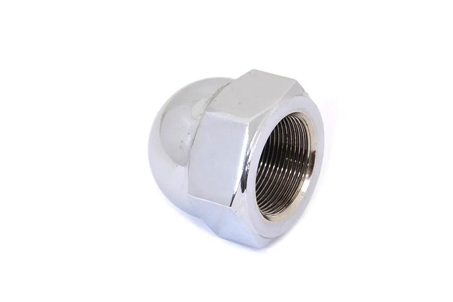 V-Twin Chrome Acorn Stem Nut for Harley Davidson Side Valve Models by V-Twin