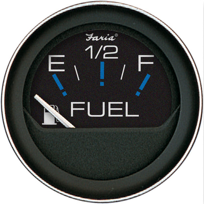 Faria Beede Instruments Coral 2-Inch Fuel Level Gauge (E-1/2-F)