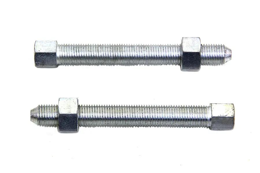 Colony Cadmium Rear Chain Adjuster for Harley Davidson EL and FL Models by Colony