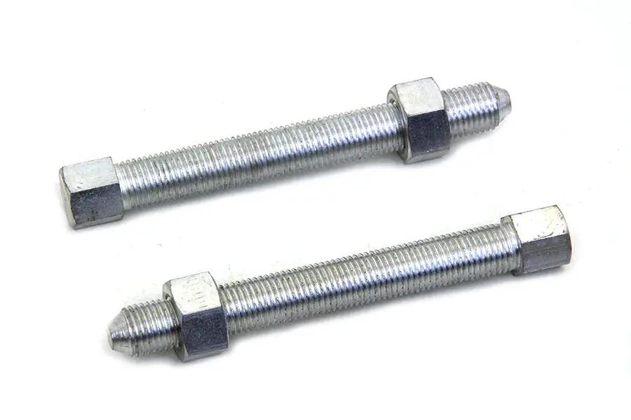 Colony Cadmium Rear Chain Adjuster for Harley Davidson EL and FL Models by Colony