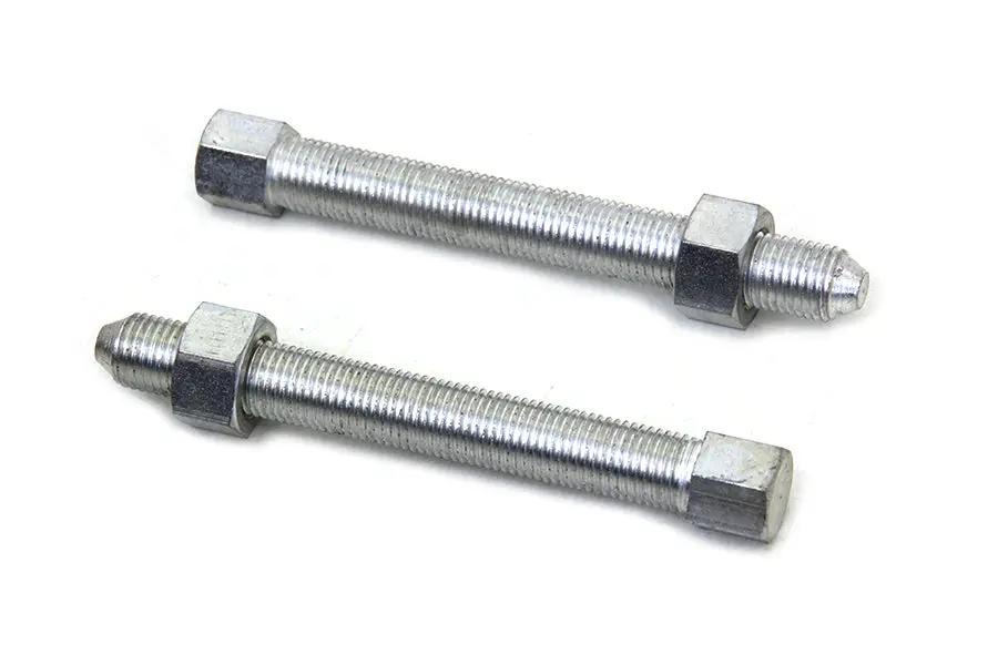 Colony Cadmium Rear Chain Adjuster for Harley Davidson EL and FL Models by Colony