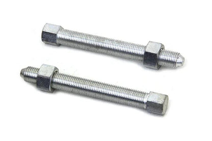 Colony Cadmium Rear Chain Adjuster for Harley Davidson EL and FL Models by Colony