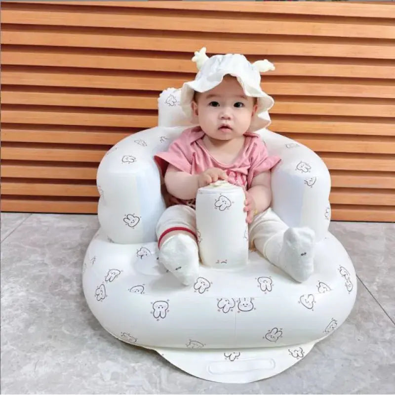 Inflatable Baby Chair for Dining & Bath Atticus Goods