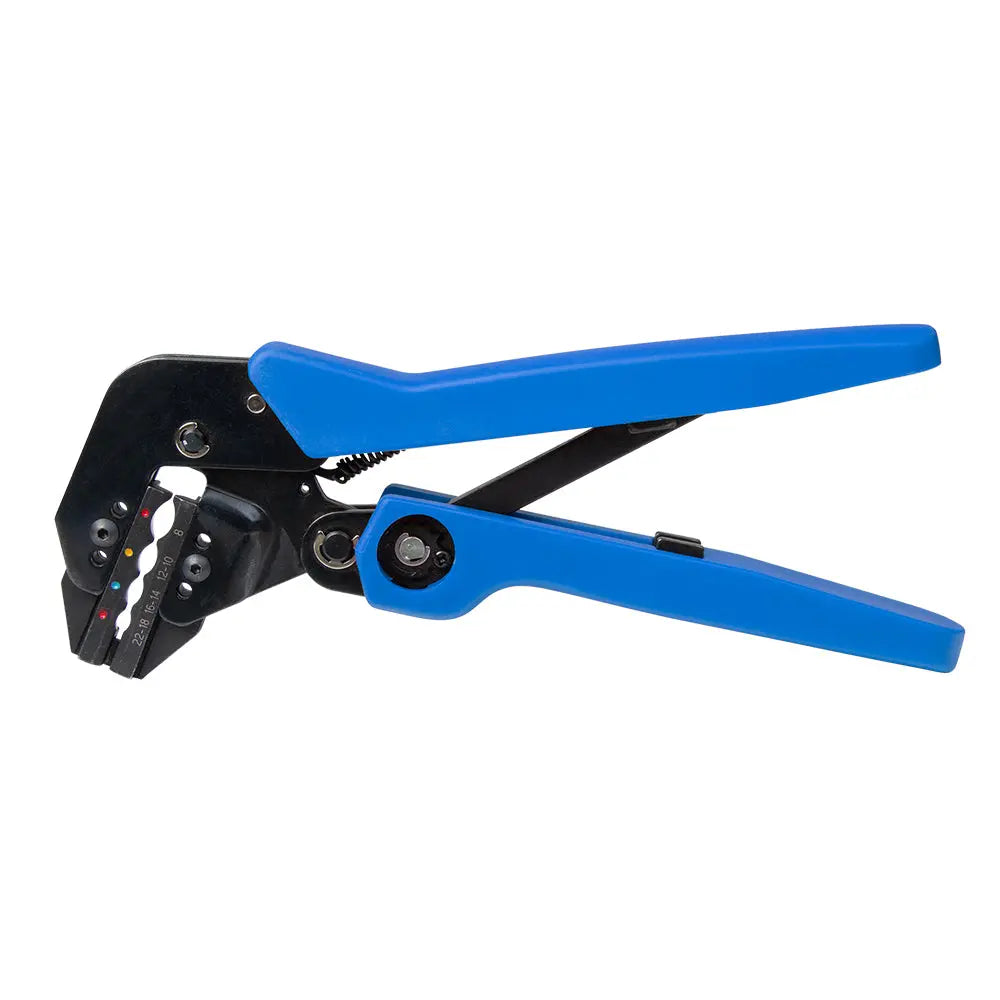 Ancor Part 703015 Angled 22 to 8 AWG Single Crimp Ratcheting Crimper