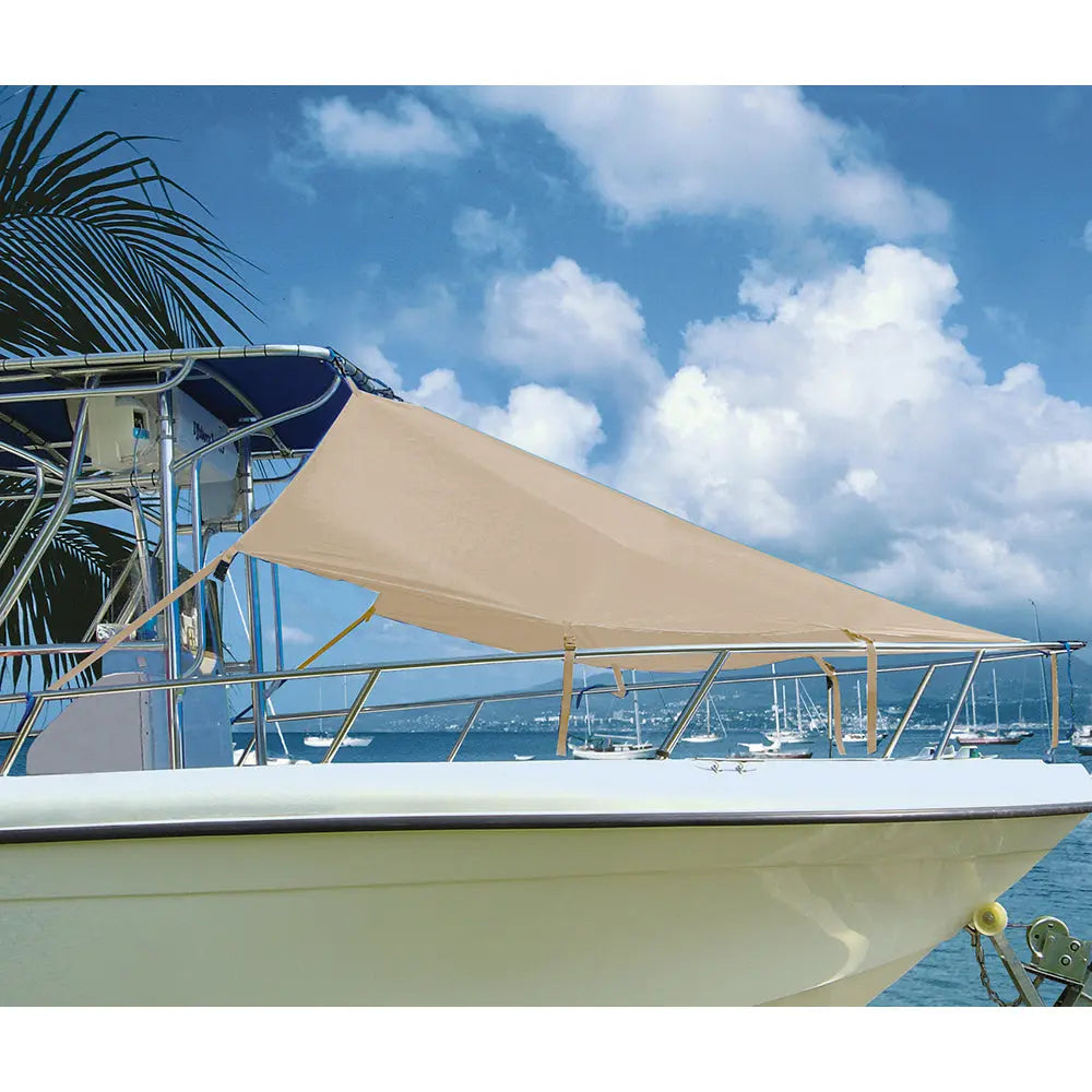 Taylor Made T-Top Bow Shade 7 ft Long x 102 in Wide - Sand for Boats 23-26 ft
