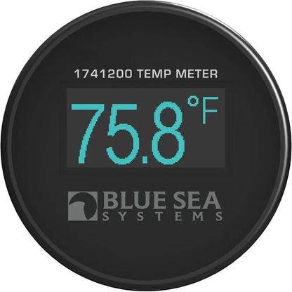 Blue Sea Systems 1741200 Mini OLED Temperature Monitor - Blue