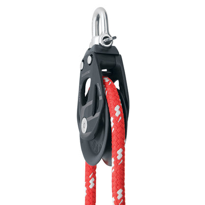 Harken 60mm Single Aluminum Element Block with Swivel - Durable Marine Hardware