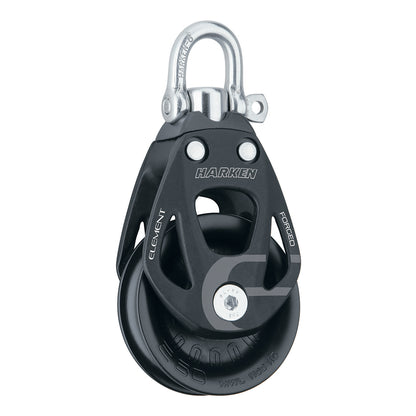 Harken 60mm Single Aluminum Element Block with Swivel - Durable Marine Hardware
