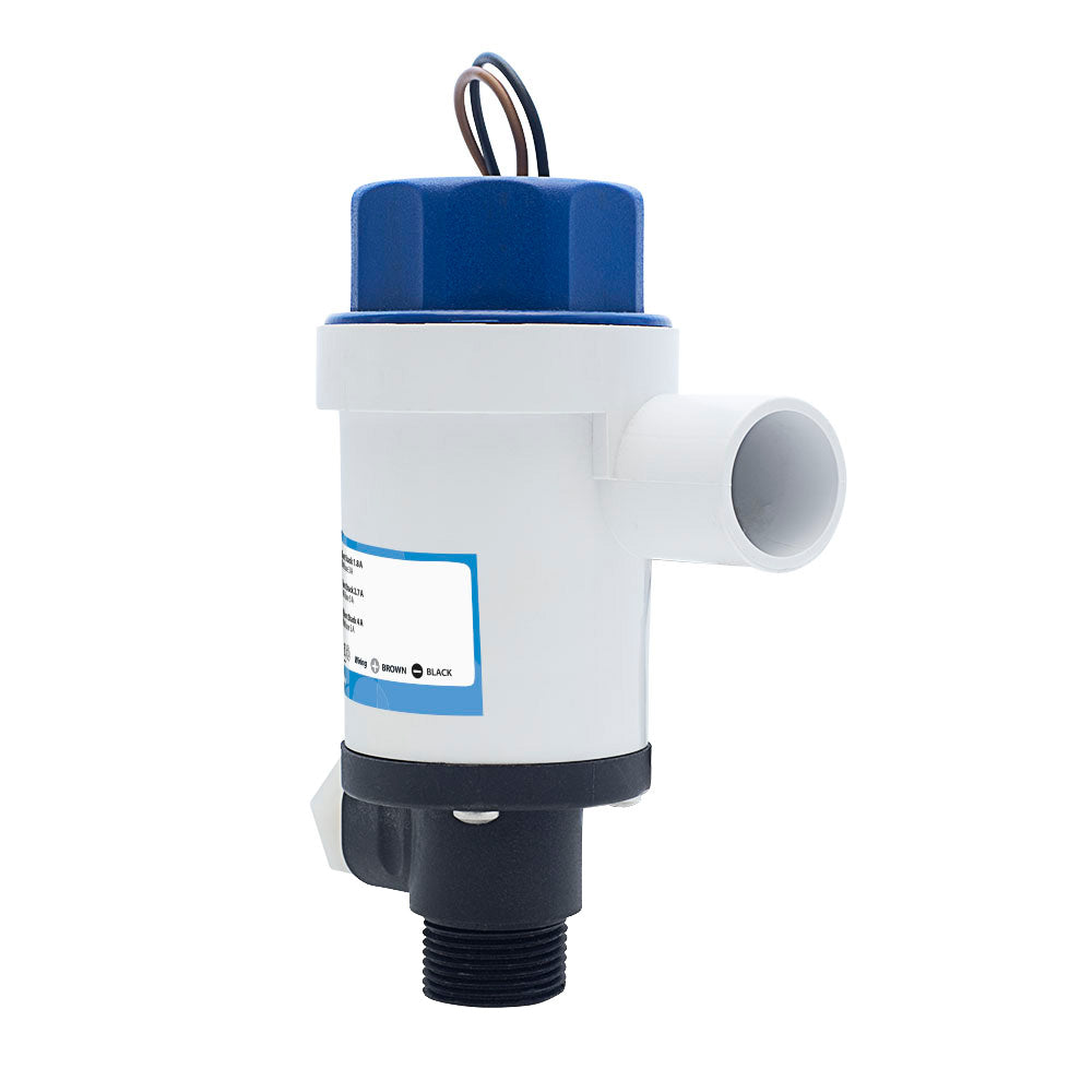 Albin Group Twinport Aerator Pump 12V - 1100 GPH for Marine and RV Applications