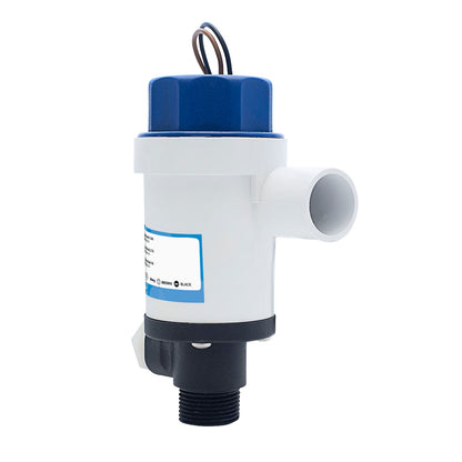 Albin Group Twinport Aerator Pump 12V - 1100 GPH for Marine and RV Applications