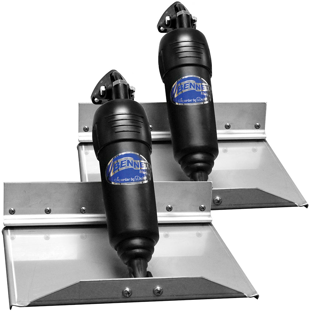 Bennett Marine 12x9 BOLT System with Adjustable Upper Hinge for Enhanced Boat Performance