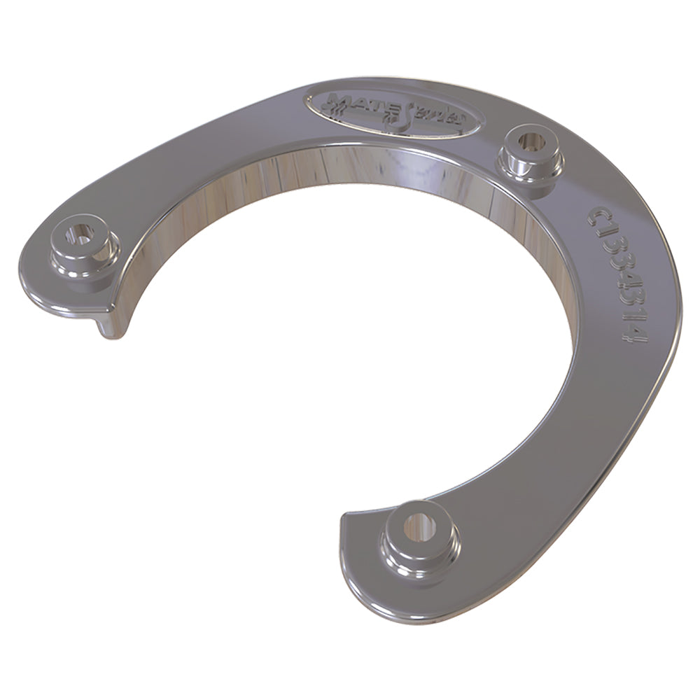Mate Series Stainless Steel Rod and Cup Holder Backing Plate for 3-3/4 inch Round Holes