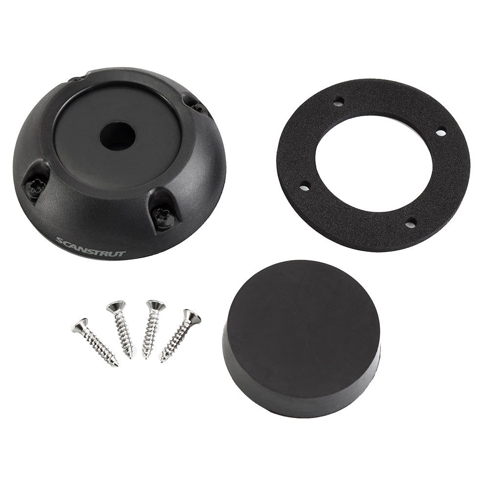 Scanstrut DS40-P-BLK Vertical Waterproof Cable Seal - Black for Marine and RV Applications