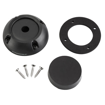 Scanstrut DS40-P-BLK Vertical Waterproof Cable Seal - Black for Marine and RV Applications