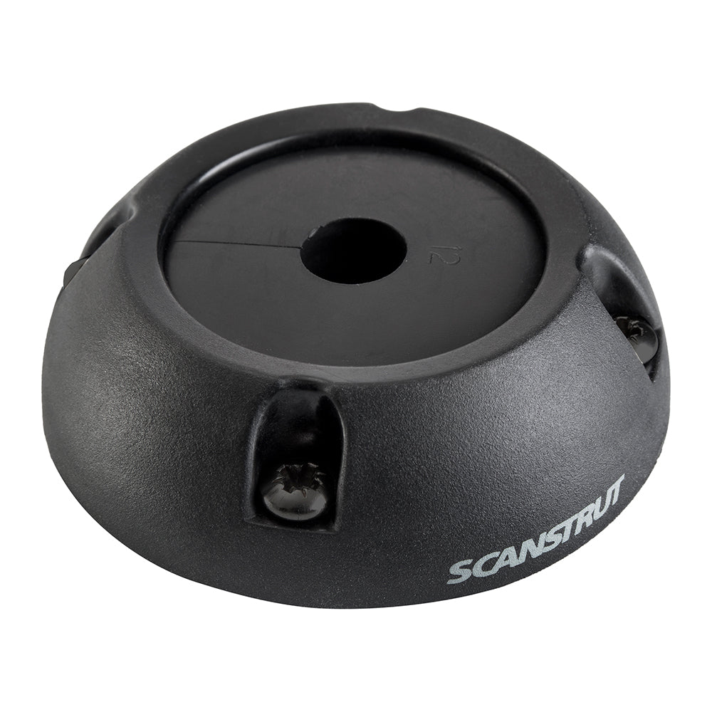 Scanstrut DS40-P-BLK Vertical Waterproof Cable Seal - Black for Marine and RV Applications