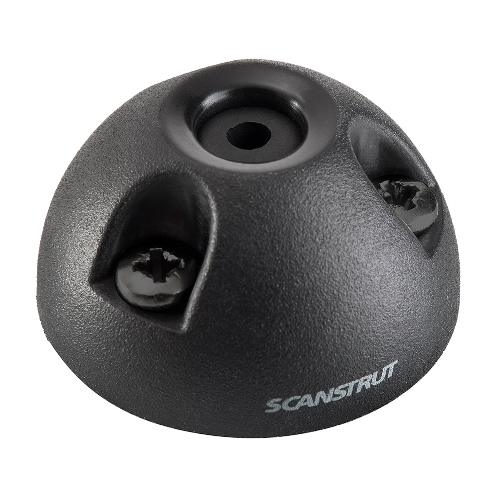 Scanstrut DS6-P-BLK Vertical Cable Seal - Black Waterproof Cable Gland for Marine Antennas and Navigation Lights