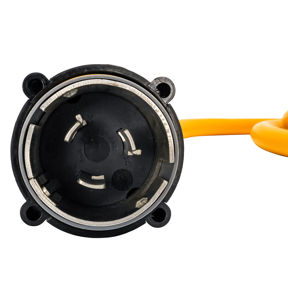 Camco 50 Amp Marine Power Grip Extension Cord - 25 Feet with Locking Connectors